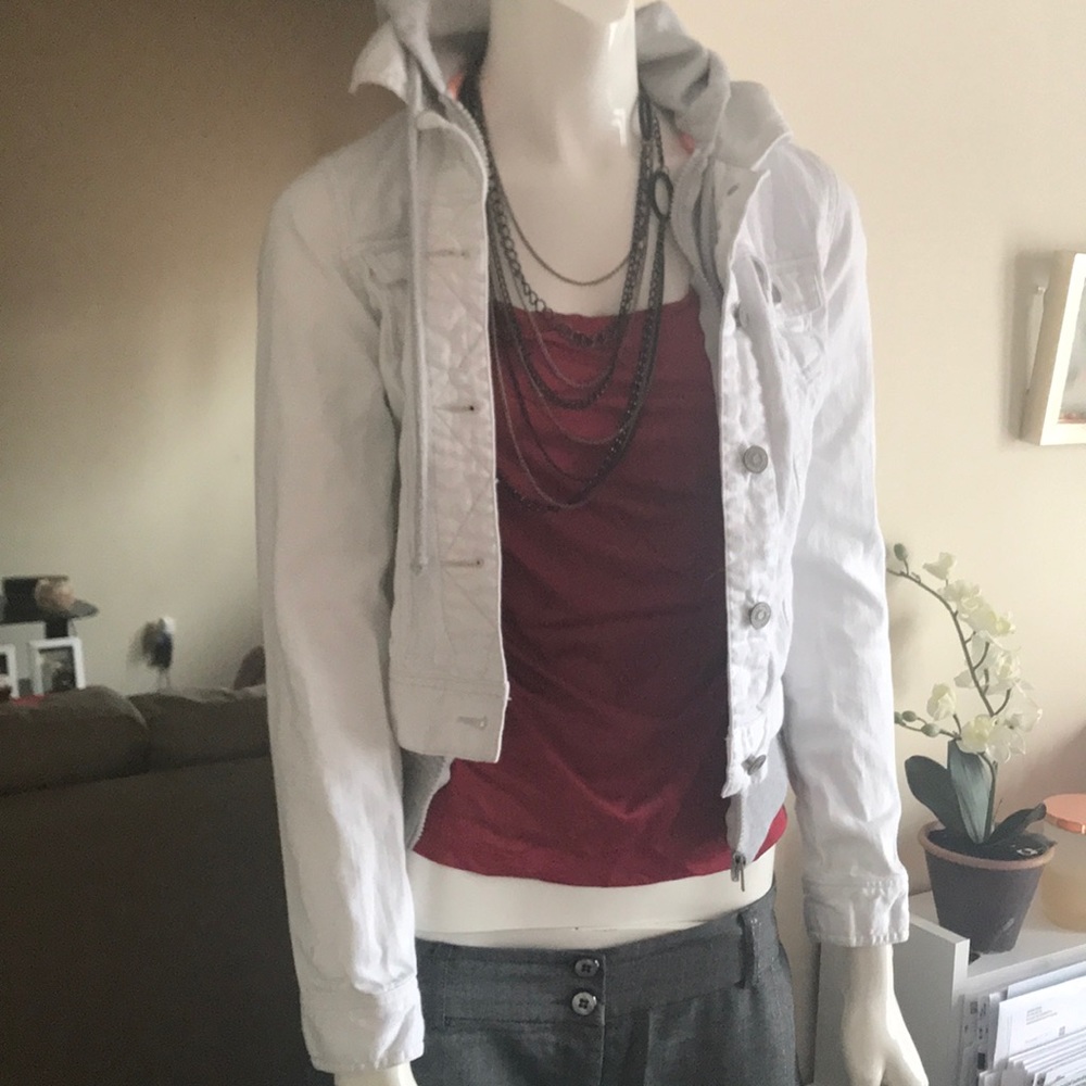 White jacket